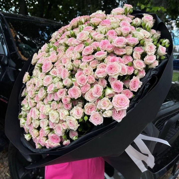 101 кустовая роза "Твистер" в Набережных Челнах