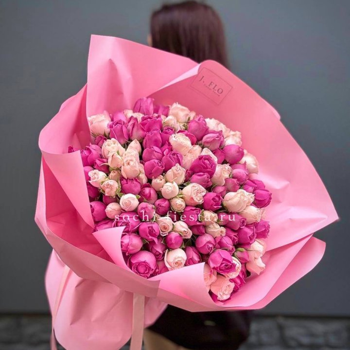 51 кустовая роза  в Набережных Челнах