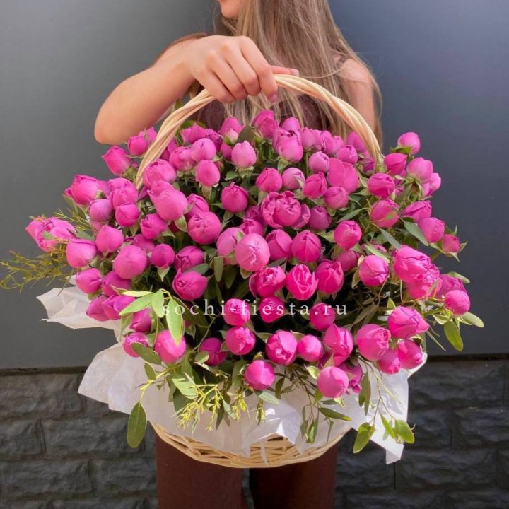 51 мисти баблс в корзине с доставкой в Набережных Челнах