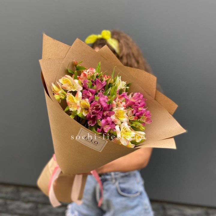 Альстромерии в крафте в Набережных Челнах