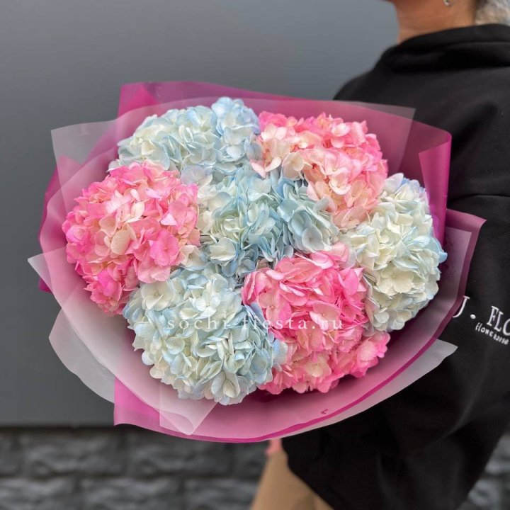 Букет гортензий "Тоника №2" в Набережных Челнах