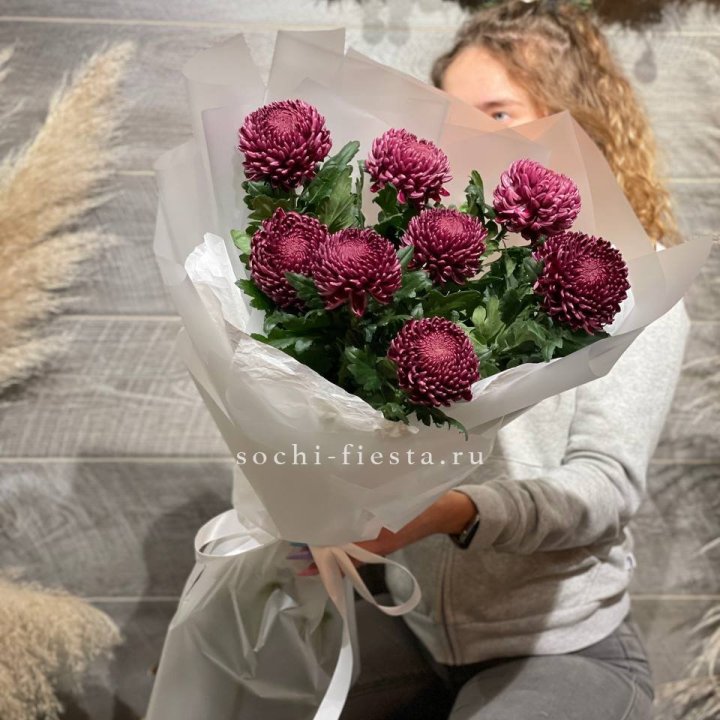 Хризантемы Бигуди в Набережных Челнах