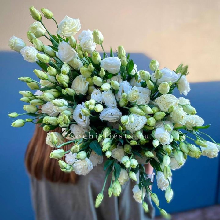 Охапка эустомы в Набережных Челнах