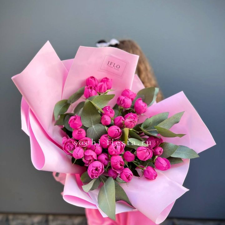 Пионовидные розы баблс в Набережных Челнах