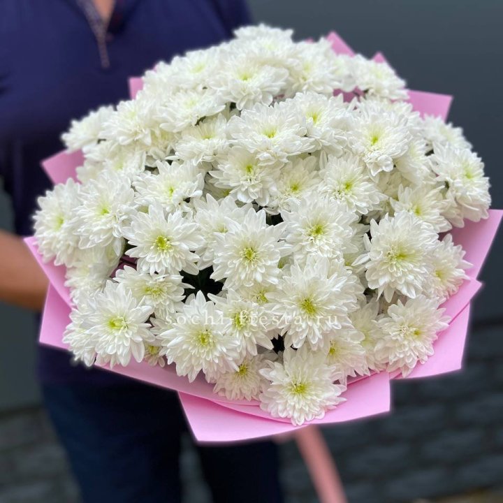  Букет 15 хризантем  в Набережных Челнах