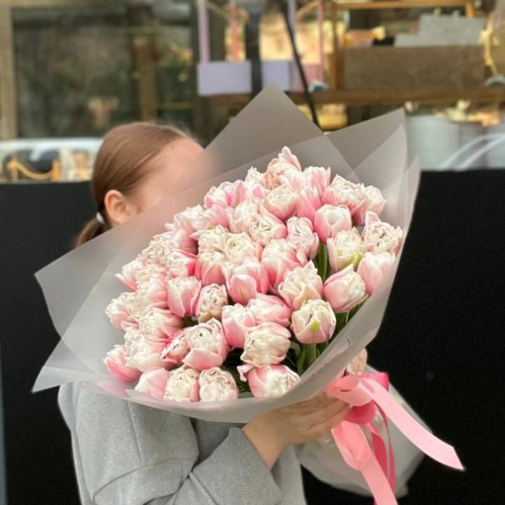 51 нежный тюльпан в Набережных Челнах