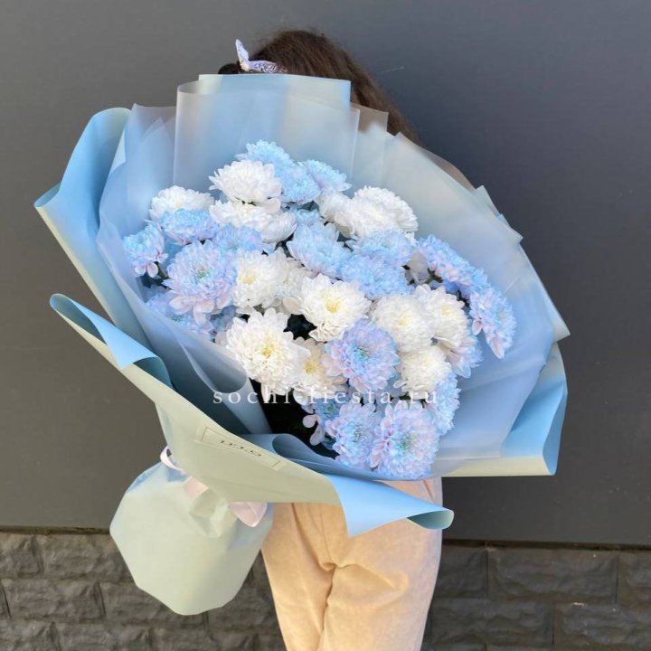  Букет "БЛЮ" с доставкой в Набережных Челнах