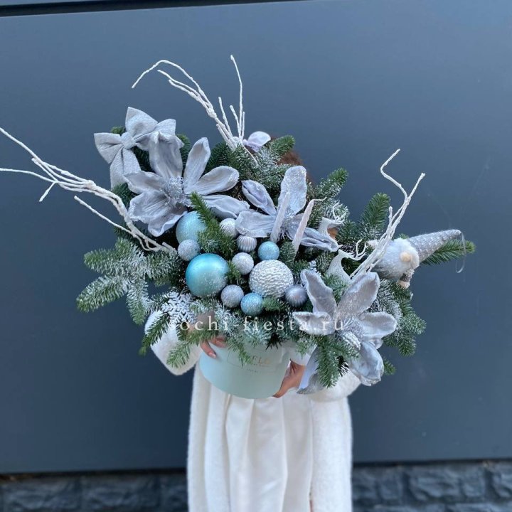 Композиция "Снежный цветок" в Набережных Челнах