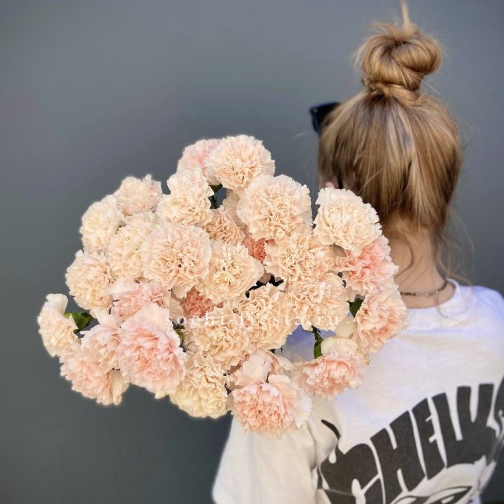 Охапка диантусов  в Набережных Челнах