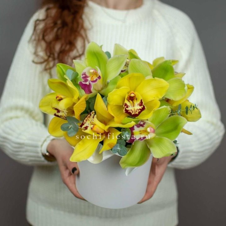 Бокс с орхидей №1 в Набережных Челнах