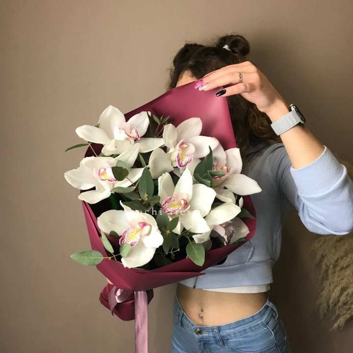 Букет орхидей №1 в Набережных Челнах