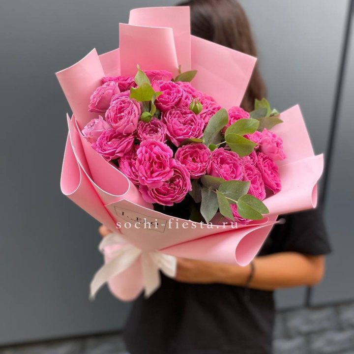 Пионовидные розы мисти баблс N.2 в Набережных Челнах