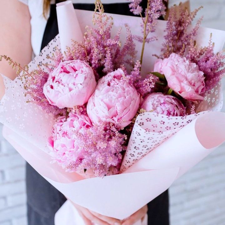 Букет пионов "Мелиса" в Набережных Челнах