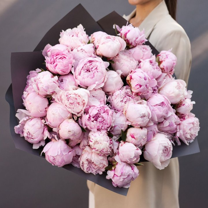 Пионы охапка в Набережных Челнах