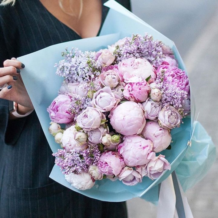 Букет "Блю логан" в Набережных Челнах