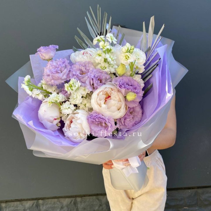  Букет "Лавандовое мороженое" в Набережных Челнах
