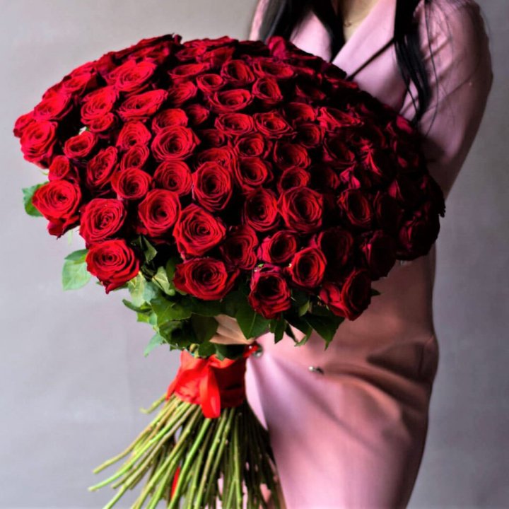 101 высокая роза в Набережных Челнах