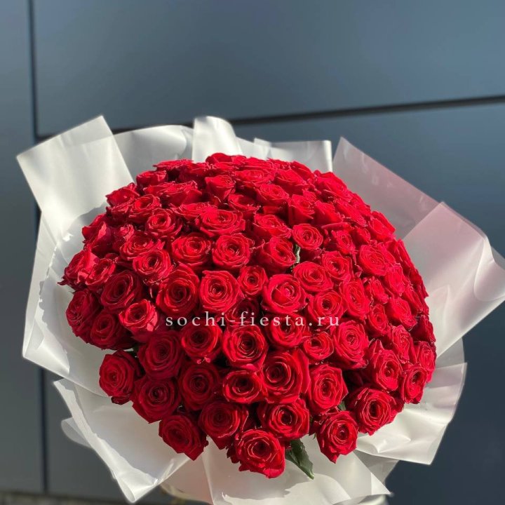 101 высокая роза в Набережных Челнах