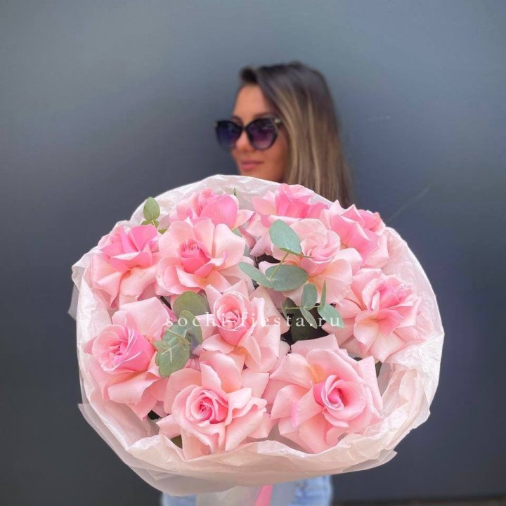 Букет роз "Минифу" в Набережных Челнах