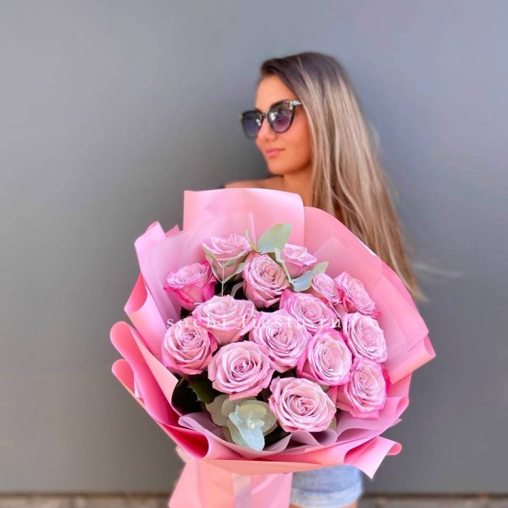 Букет розовых роз 2 в Набережных Челнах