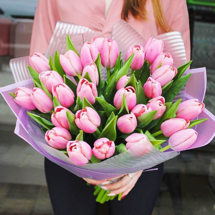 25 тюльпанов "Айс крем" в Набережных Челнах