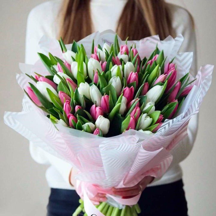 Букет тюльпанов "Лолита" в Набережных Челнах
